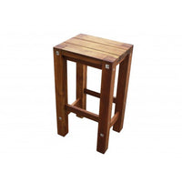Sturdy Stool Natural oil Finish Bar Stools Kings Warehouse 