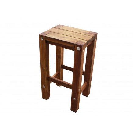 Sturdy Stool Natural oil Finish Bar Stools Kings Warehouse 