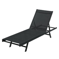 Sun Lounger Outdoor Lounge Setting Chair Adjustable Patio Furniture Pool Kings Warehouse 