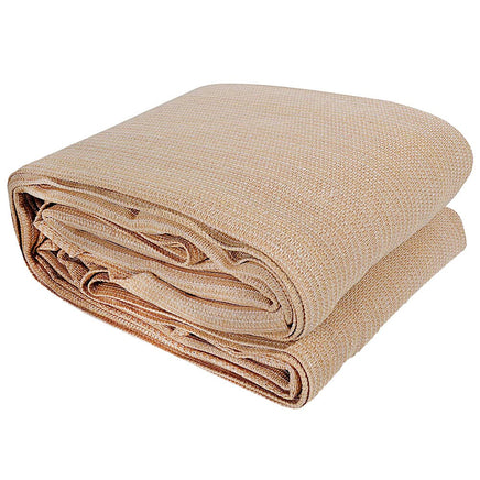 Sun Shade Sail Cloth Shadecloth Rectangle Canopy Sand 280gsm 2x4m Kings Warehouse 