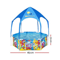 Swimming Pool Above Ground Plays Kids Steel Pro&trade; Mist Shade Pools Mega Winter Sale Kings Warehouse 