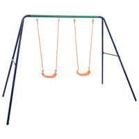 Swing Set with 2 Seats Steel Kings Warehouse 