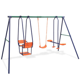 Swing Set with 5 Seats Orange Kings Warehouse 
