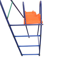 Swing Set with Slide and 3 Seats Orange Kings Warehouse 