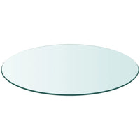 Table Top Tempered Glass Round 700 mm Kings Warehouse 