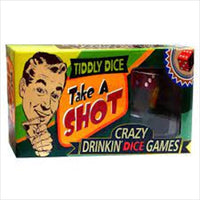 Take A Shot Drinking Dice Game Kings Warehouse 