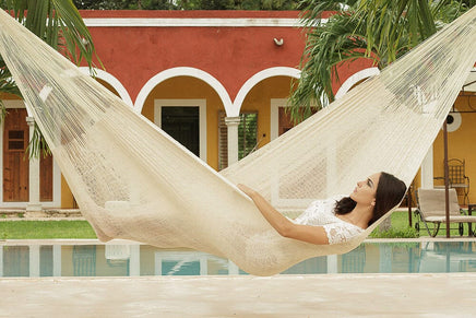 The out and about Mayan Legacy hammock Doble Size in Cream colour Kings Warehouse 