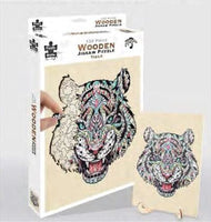 Tiger 132 Piece Wooden Puzzle Kings Warehouse 