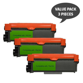 TN-2350 Premium Generic Toner Cartridge x 3 Kings Warehouse 