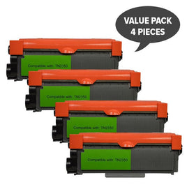 TN-2350 Premium Generic Toner Cartridge x 4 Kings Warehouse 