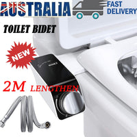 Toilet Bidet Seat Dual Nozzles Bidet Non Electric Toilet Water Sprayer Bathroom Kings Warehouse 
