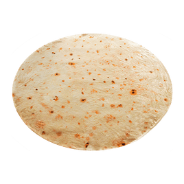 Tortilla Blanket Burrito 180cm Blanket Throw Rug KingsWarehouse 