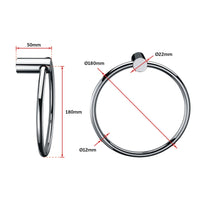 Towel Ring Rail Grade 304 Stainless Steel 18cm Kings Warehouse 