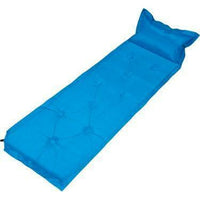 Trailblazer 9-Points Self-Inflatable Polyester Air Mattress With Pillow - BLUE Kings Warehouse 