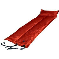 Trailblazer Self-Inflatable Foldable Air Mattress With Pillow - RED Kings Warehouse 