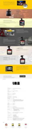 Transcend 16G DrivePro 110, 2.4" LCD, with Suction Mount Kings Warehouse 