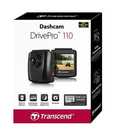 Transcend 16G DrivePro 110, 2.4" LCD, with Suction Mount Kings Warehouse 