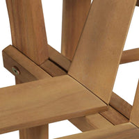 Tree Bench Half-hexagonal 160 cm Solid Acacia Wood Kings Warehouse 