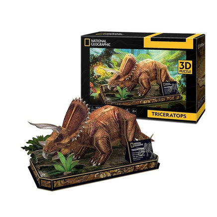 Triceratops 3d 44pcs Kings Warehouse 