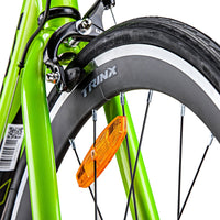 Trinx 700C Road Bike TEMPO1.0 Shimano 21 Speed Racing Bicycle 53cm Black/Green Kings Warehouse 
