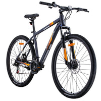 Trinx M136 Pro 29er 21 Speed Mountain Bike MTB 29 Wheel Grey/Orange Kings Warehouse 