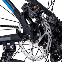 Trinx M600 Mountain Bike 24 Speed MTB Bicycle 21 Inches Frame Blue Kings Warehouse 