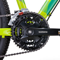 Trinx X1 MTB Mountain Bike Shimano Altus M370 27 Speed 17 Inches Frame Yellow/Grey Green Kings Warehouse 