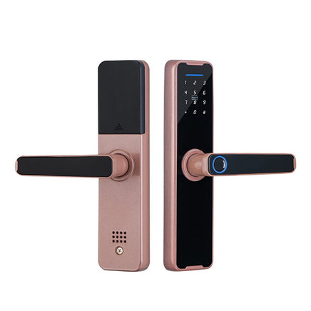 Tuya Home WIFI Smart Door Lock Biometric Fingerprint Smart Card Password Key USB KingsWarehouse 