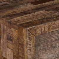 TV Cabinet 118x30x40 cm Solid Mango Wood Kings Warehouse 