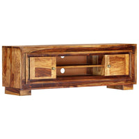 TV Cabinet 118x30x40 cm Solid Sheesham Wood Kings Warehouse Default Title 