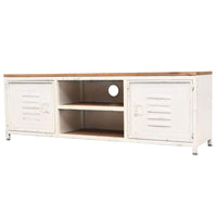 TV Cabinet 120x30x40 cm White Kings Warehouse Default Title 