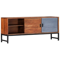 TV Cabinet 120x30x49 cm Solid Acacia Wood Kings Warehouse 
