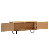 TV Cabinet 90x30x40 cm Solid Mango Wood living room Kings Warehouse 