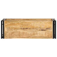 TV Cabinet 90x30x40 cm Solid Mango Wood living room Kings Warehouse 