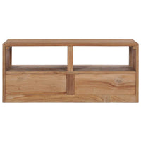 TV Cabinet 90x30x40 cm Solid Teak Wood Kings Warehouse 