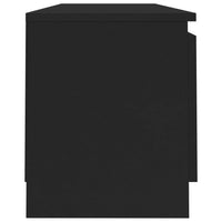 TV Cabinet Black 120x30x35.5 cm Living room Kings Warehouse 