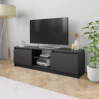TV Cabinet Black 120x30x35.5 cm