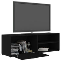 TV Cabinet Black 120x34x37 cm Kings Warehouse 