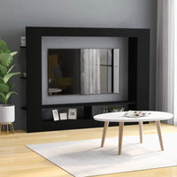 TV Cabinet Black 152x22x113 cm