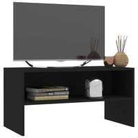 TV Cabinet Black 80x40x40 cm Living room Kings Warehouse 