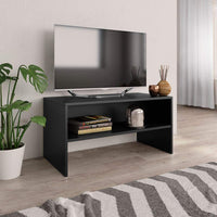 TV Cabinet Black 80x40x40 cm