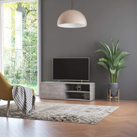 TV Cabinet Concrete Grey 120x34x37 cm