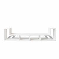 TV Cabinet Double L-Shaped White Kings Warehouse 