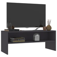 TV Cabinet Grey 100x40x40 cm Living room Kings Warehouse 