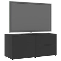 TV Cabinet Grey 80x34x36 cm Living room Kings Warehouse 