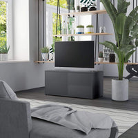 TV Cabinet Grey 80x34x36 cm