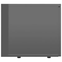 TV Cabinet High Gloss Grey 80x34x30 cm Living room Kings Warehouse 