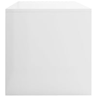 TV Cabinet High Gloss White 100x40x40 cm Kings Warehouse 