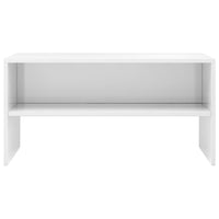 TV Cabinet High Gloss White 80x40x40 cm Living room Kings Warehouse 