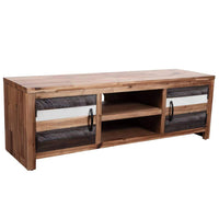 TV Cabinet Solid Acacia Wood 120x35x40 cm Kings Warehouse 